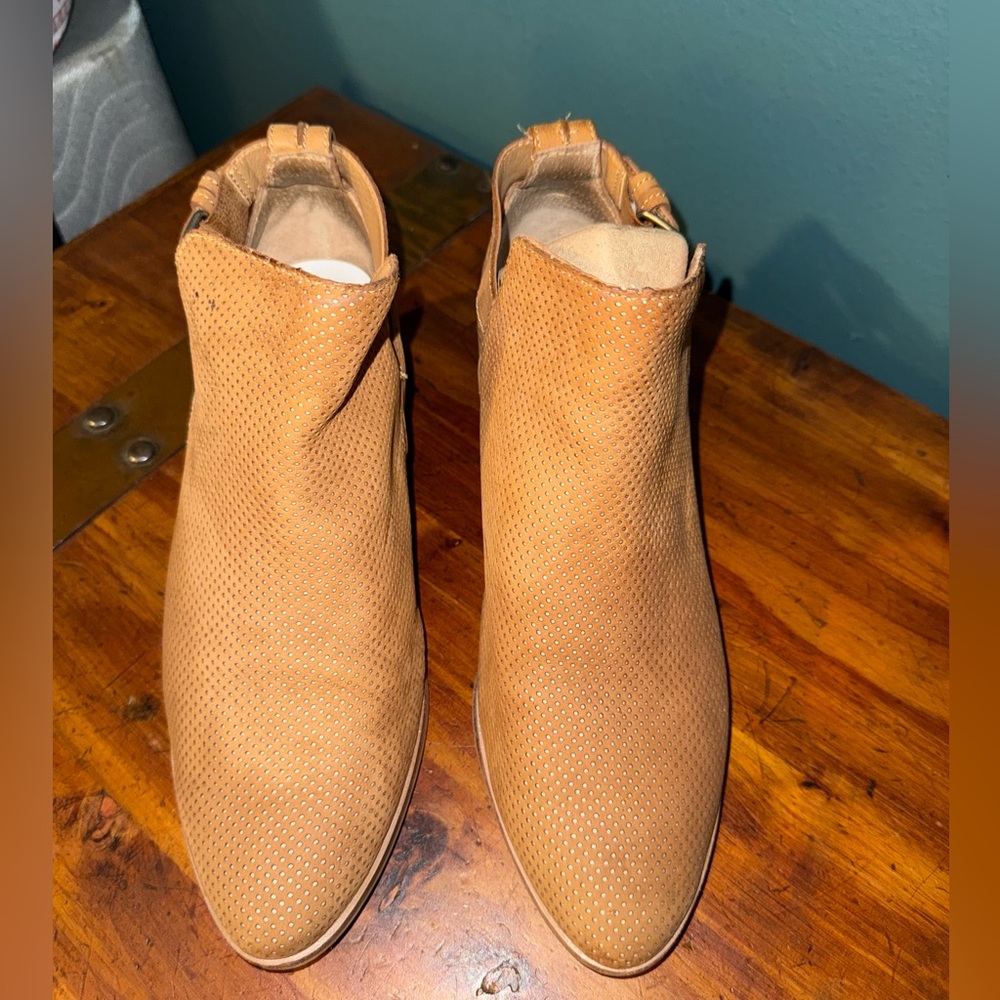 Tan Ankle Boots by Dolce Vita